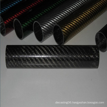 3k twill Carbon Fiber Exhaust pipe